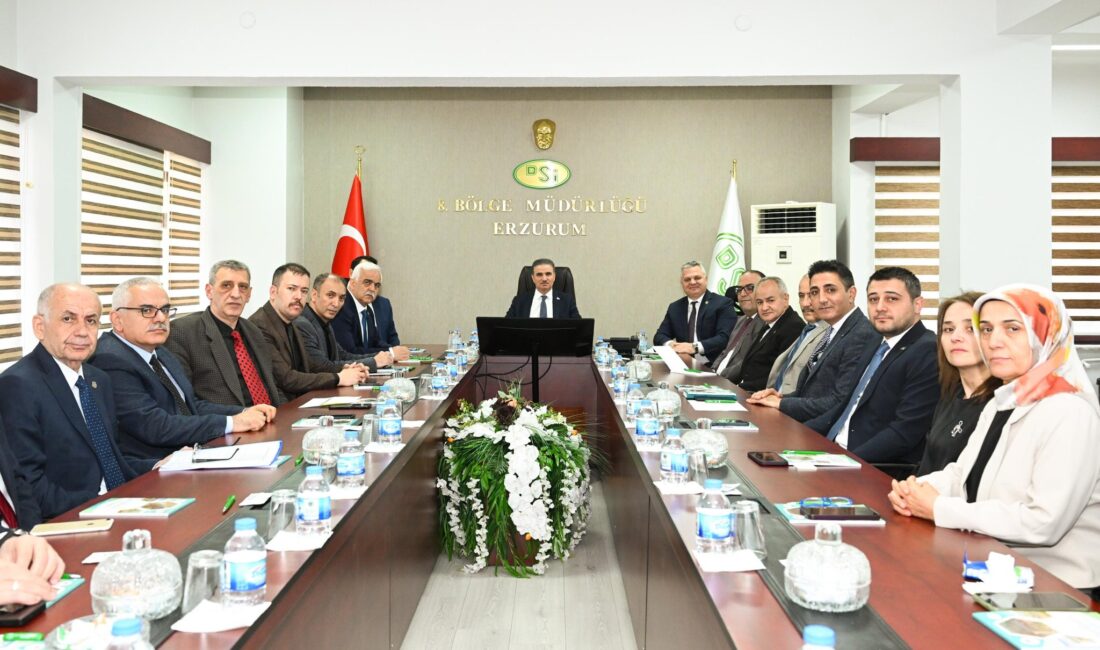 ERZURUM / TEKHA Erzurum Valisi Aydın Baruş, Devlet Su İşleri