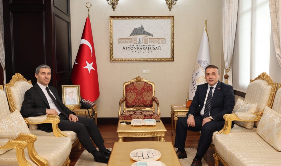 AFYONKARAHİSAR / TEKHA Bilecik Valisi Faik Oktay Sözer, Afyonkarahisar Valisi