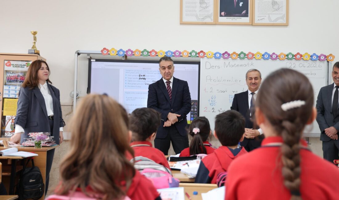 KARABÜK / TEKHA Karabük Valisi Oktay Çağatay, eğitim öğretim faaliyetlerini