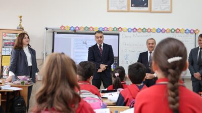 KARABÜK / TEKHA Karabük Valisi Oktay Çağatay, eğitim öğretim faaliyetlerini