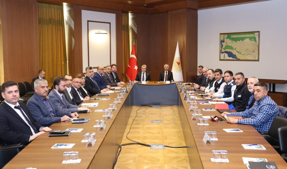 KAHRAMANMARAŞ / TEKHA Kahramanmaraş Valisi Mükerrem Ünlüer başkanlığında, kentteki altyapı