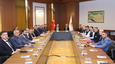 KAHRAMANMARAŞ / TEKHA Kahramanmaraş Valisi Mükerrem Ünlüer başkanlığında, kentteki altyapı