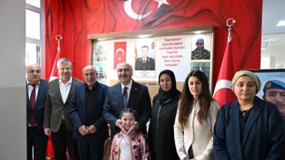 DENİZLİ / TEKHA Denizli Valisi Yavuz Selim Köşger, Şehit Piyade