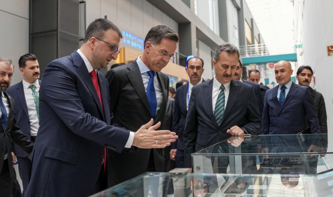 ANKARA / TEKHA NATO Genel Sekreteri Mark Rutte, Türkiye’ye gerçekleştirdiği