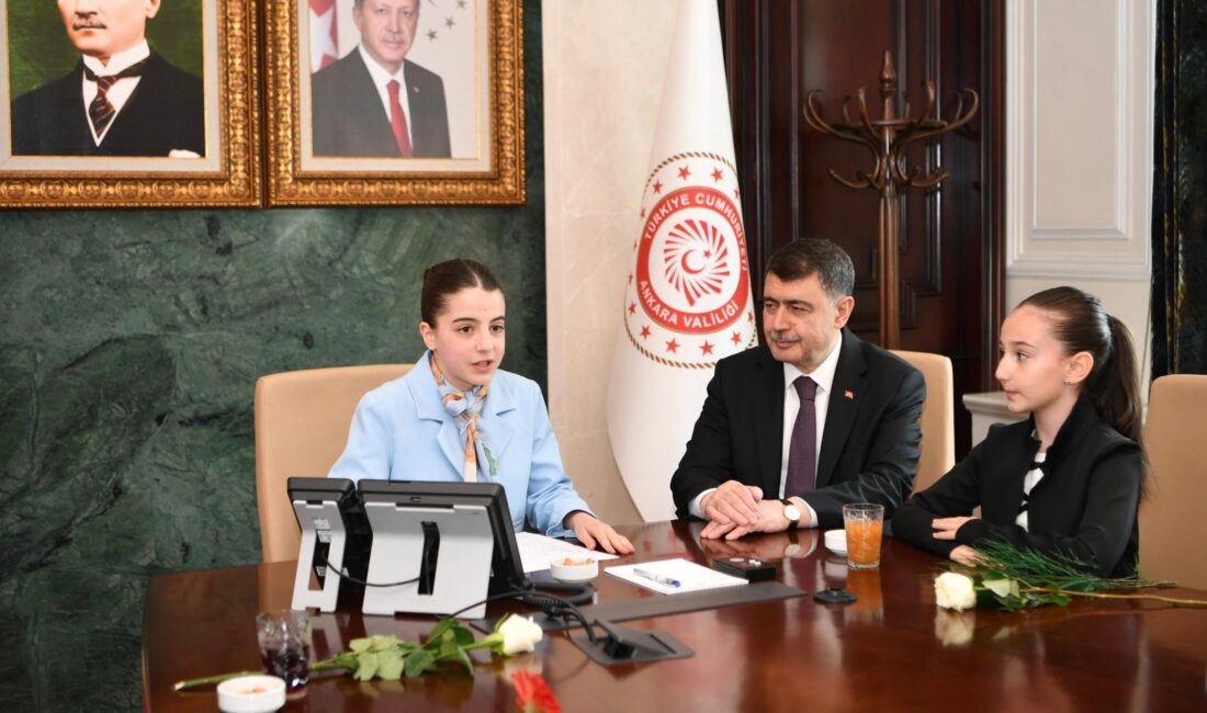 ANKARA / TEKHA Ankara Valisi Vasip Şahin, 23 Nisan Ulusal