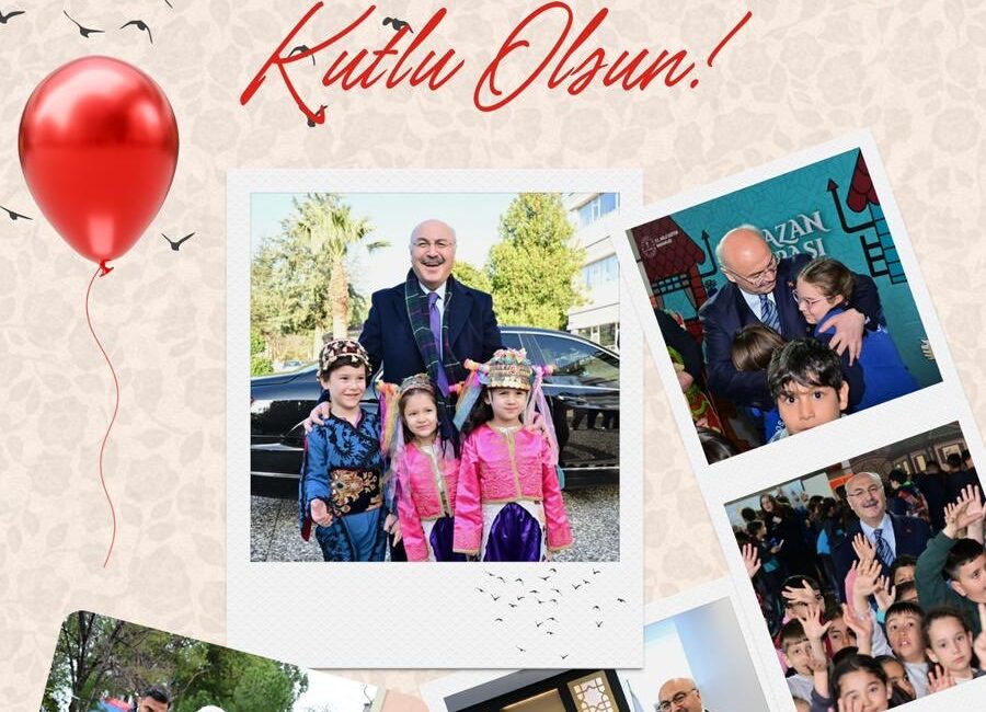 DENİZLİ / TEKHA Denizli Valisi Yavuz Selim Köşger, 23 Nisan