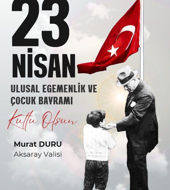 AKSARAY / TEKHA Aksaray Valisi Murat Duru, 23 Nisan Ulusal