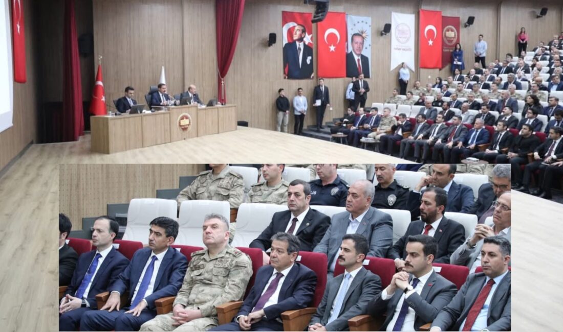 ​Hatay Valisi Mustafa Masatlı’nın başkanlığında düzenlenen “Güvenli Okul Güvenli Gelecek