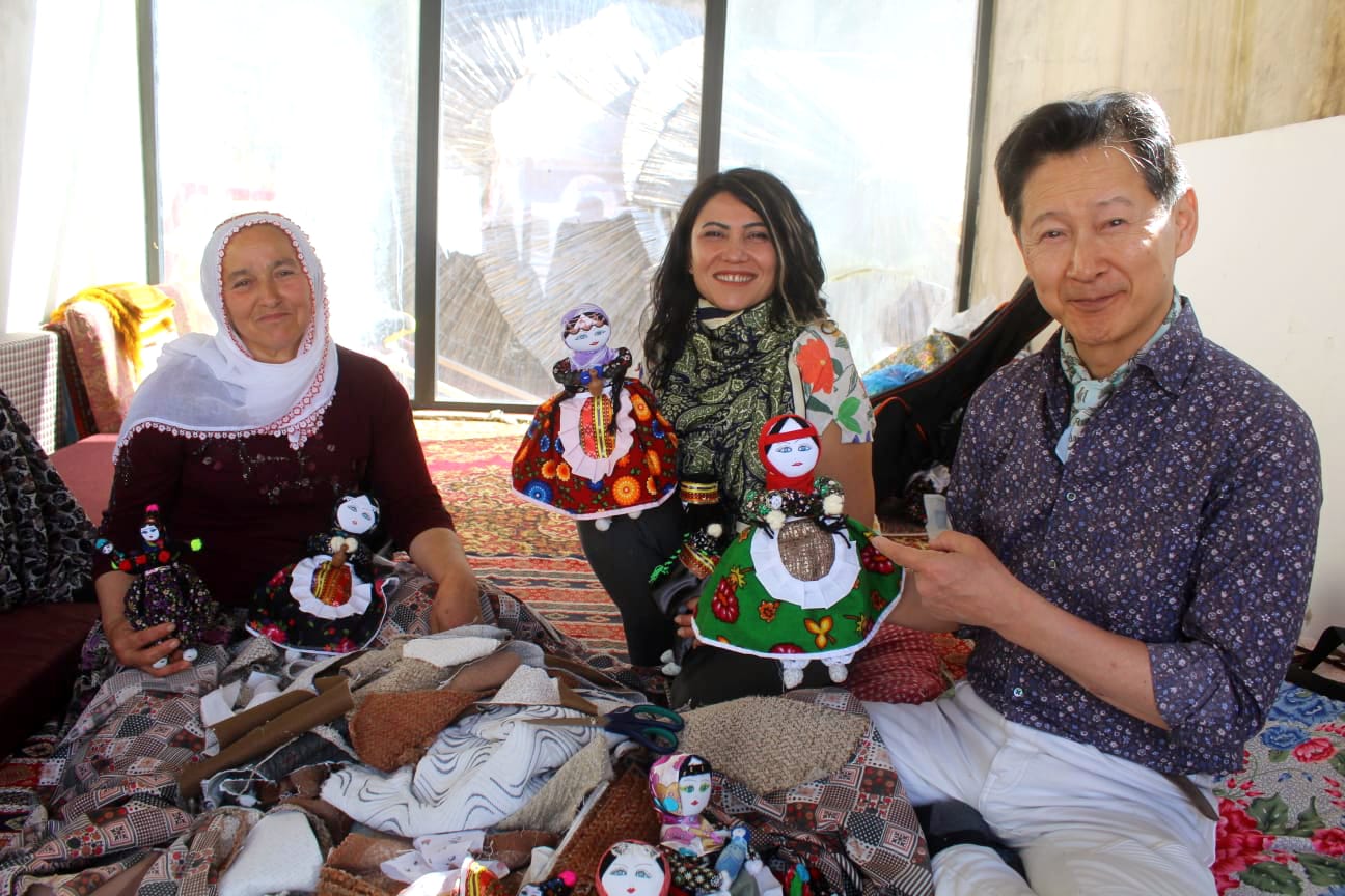 Japonya’nın başkenti Tokyo’da yaşayan sanatçı Takeshi Imamuri, Türk kültürüne duyduğu