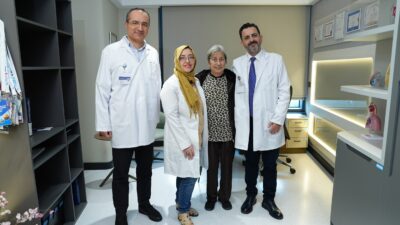 Ağzından kan gelmesi şikayetiyle hastaneye başvuran 76 yaşındaki Gülin Gökçen,