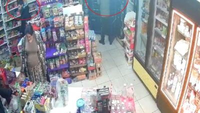 Bursa’nın Yıldırım ilçesinde, kar maskesiyle girdiği tekel bayisinden içki çalıp