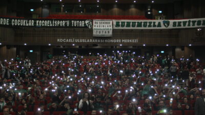 Kocaelispor, kuruluşunun 60’ıncı yıl dönümünü Kocaeli Kongre Merkezi’nde düzenlenen özel