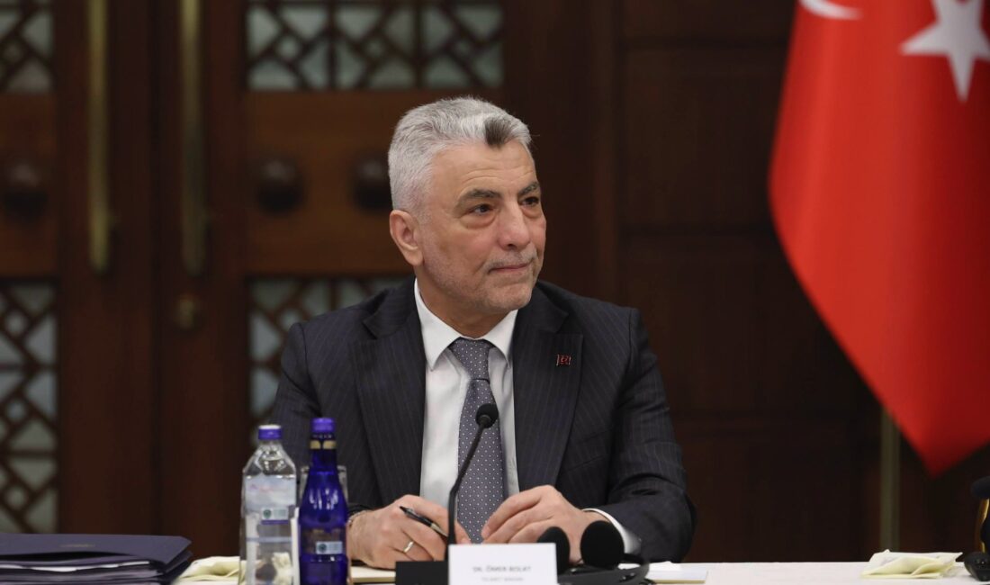 Ticaret Bakanı Ömer Bolat, Cumhurbaşkanı Yardımcısı Cevdet Yılmaz başkanlığında düzenlenen