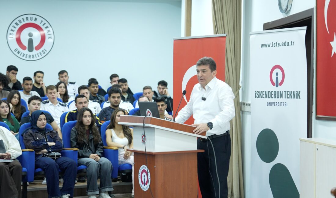 OYAK Genel Müdürü Prof. Dr. Murat Yalçıntaş, İskenderun Teknik Üniversitesi’nde
