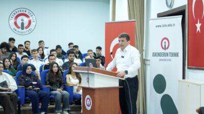 OYAK Genel Müdürü Prof. Dr. Murat Yalçıntaş, İskenderun Teknik Üniversitesi’nde