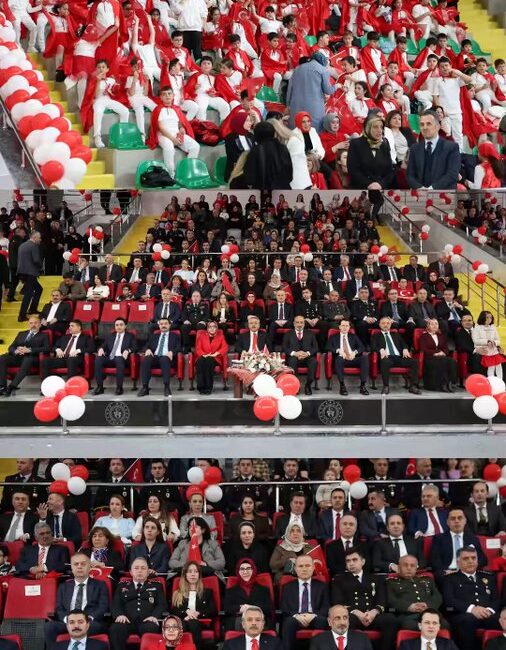 RİZE / TEKHA Rize Valisi İhsan Selim Baydaş, 23 Nisan