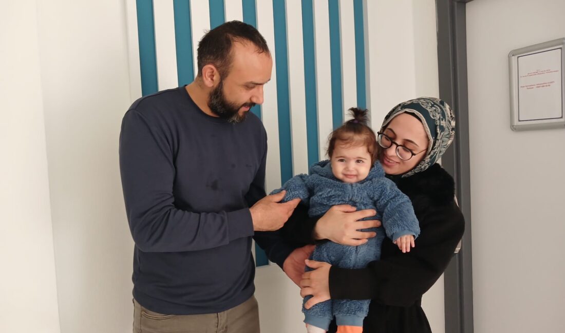 Kayseri’de SMA Tip-1 teşhisi konulan 11 aylık Alya Taşdemir’in gen