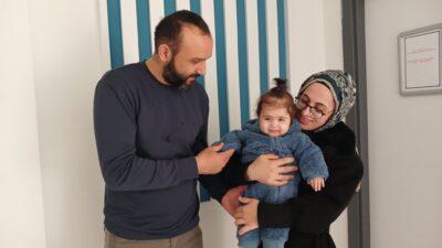 Kayseri’de SMA Tip-1 teşhisi konulan 11 aylık Alya Taşdemir’in gen