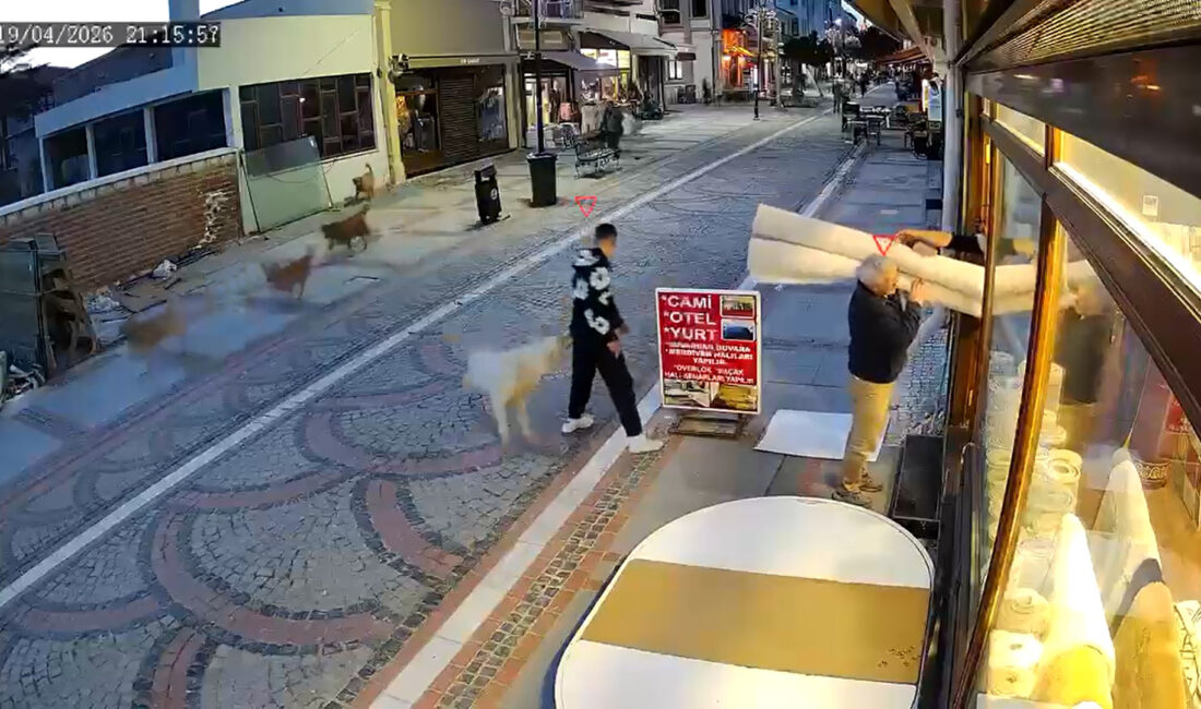 EDİRNE / TEKHA Edirne’de Saraçlar Caddesi üzerinde meydana gelen olayda,