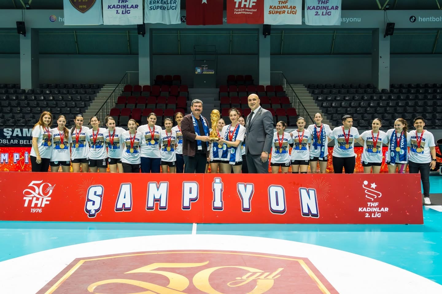 ANKARA – Kadınlar Hentbol 2. Lig final etabında fırtına gibi