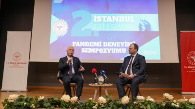 İstanbul’da düzenlenen “2’nci İstanbul Aşı ile Güvende; Pandemi Deneyimi Sempozyumu”nda