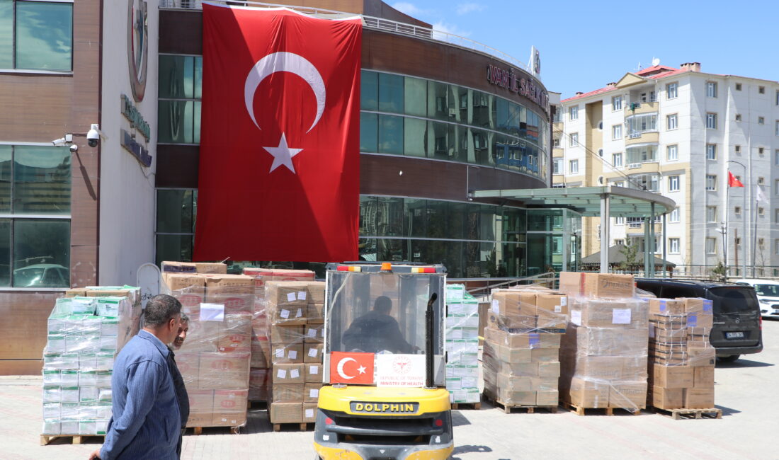 Van’da, komşu ülke İran’a ulaştırılmak üzere hazırlanan ve içerisinde geniş