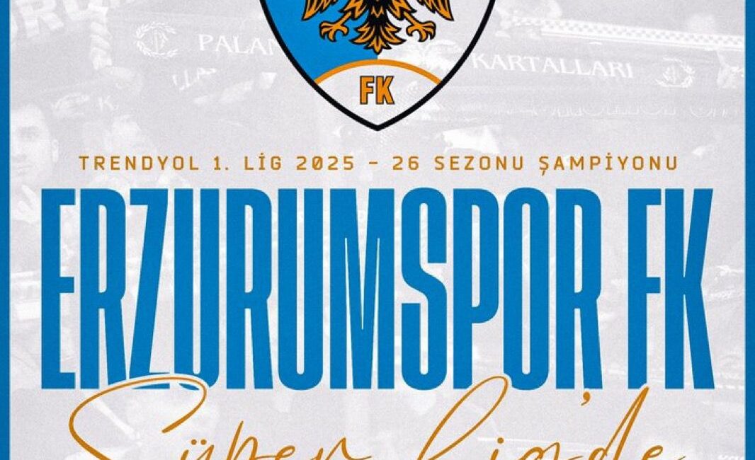 Cumhurbaşkanı Recep Tayyip Erdoğan, Trendyol Süper Lig’e yükselmeyi garantileyen Erzurumspor