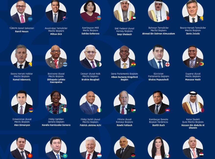 Türkiye Büyük Millet Meclisi Başkanı Numan Kurtulmuş, İstanbul’da düzenlenen Parlamentolar