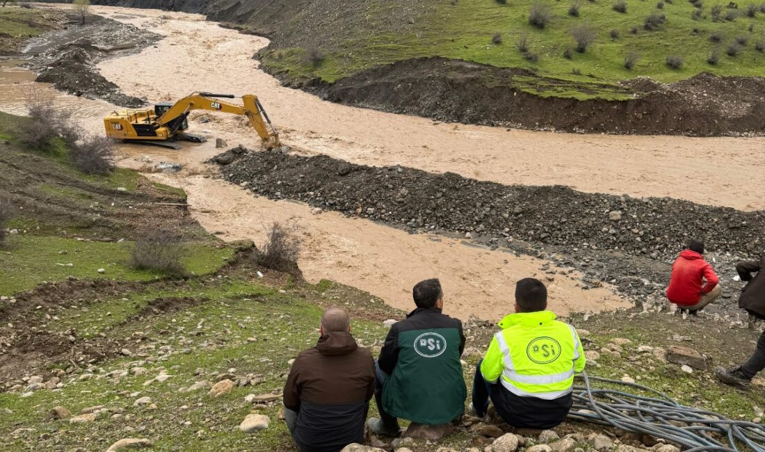 Siirt’in Şirvan ilçesine bağlı Fatih Mahallesi mevkiinde bulunan Pınarca Deresi’nde,