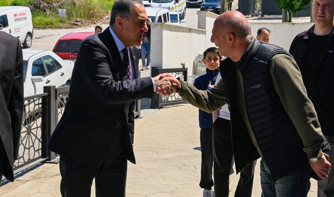 Yalova Valisi Dr. Ahmet Hamdi Usta, İl Emniyet Müdürü Yılmaz