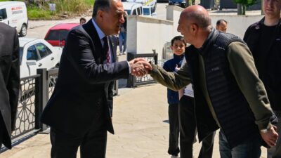 Yalova Valisi Dr. Ahmet Hamdi Usta, İl Emniyet Müdürü Yılmaz