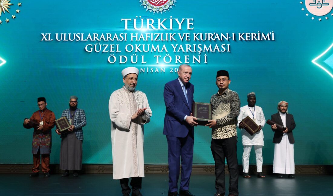 Cumhurbaşkanı Recep Tayyip Erdoğan, Beştepe Millet Kongre ve Kültür Merkezi’nde