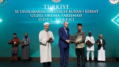 Cumhurbaşkanı Recep Tayyip Erdoğan, Beştepe Millet Kongre ve Kültür Merkezi’nde