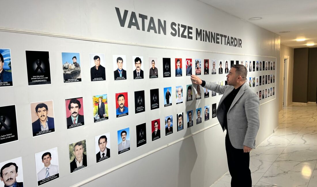 Hakkari’nin Yüksekova ilçesinde Şehit Aileleri ve Gaziler Dayanışma Derneği tarafından