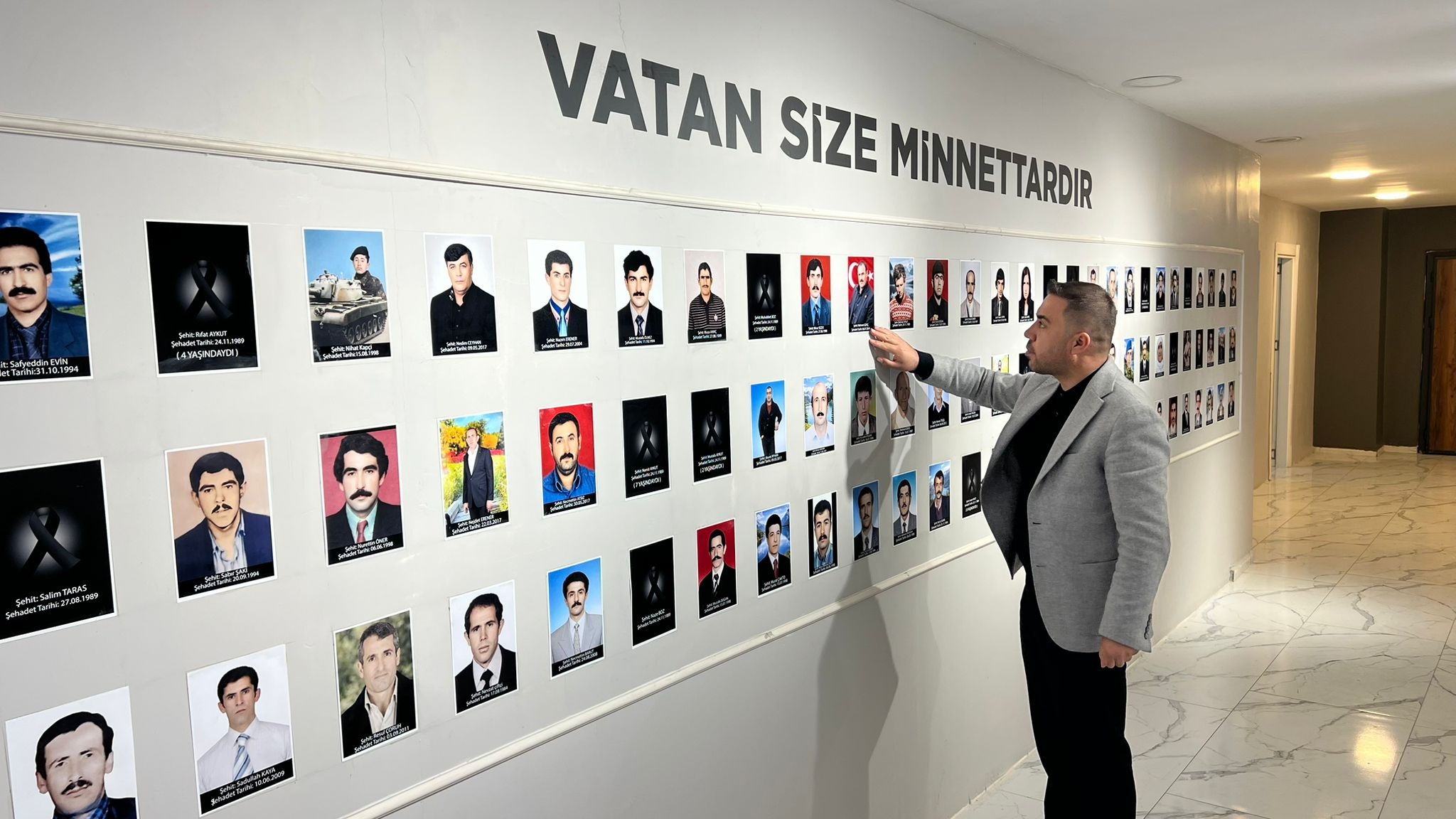 Hakkari’nin Yüksekova ilçesinde Şehit Aileleri ve Gaziler Dayanışma Derneği tarafından