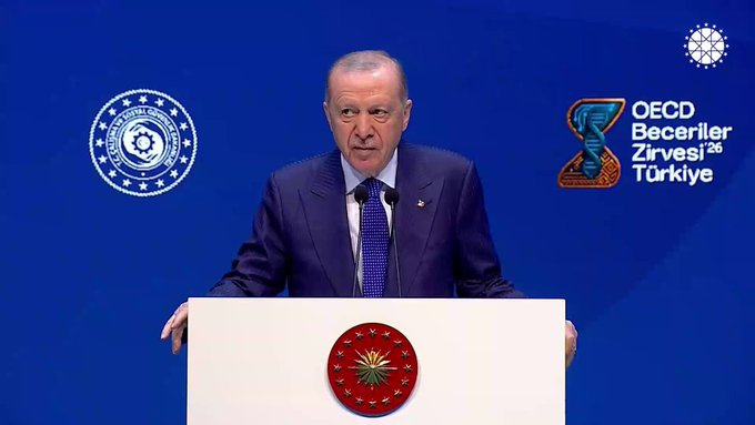 İSTANBUL / TEKHA Cumhurbaşkanı Recep Tayyip Erdoğan, İstanbul’da düzenlenen “OECD