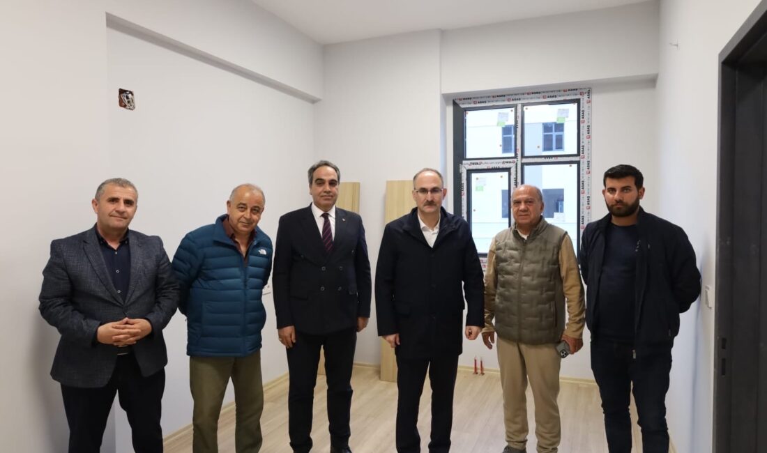 Genel Müdür Süleyman Şahin İnşaat Alanını Gezdi Gençlik ve Spor
