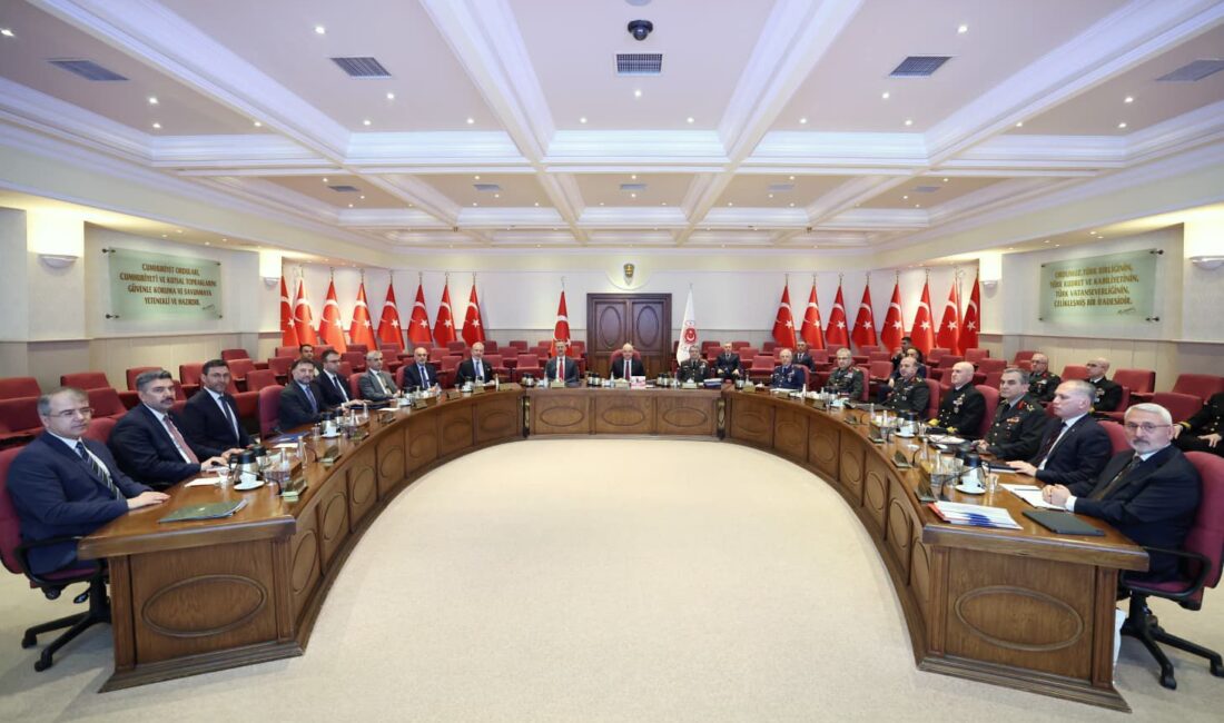 Millî Savunma Bakanı Yaşar Güler’in başkanlığında, Millî Savunma Bakanlığında “Savunma