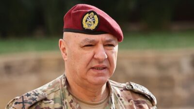 LÜBNAN / TEKHA Lübnan Cumhurbaşkanı Joseph Avn, İsrail ordusunun Lübnan’ın