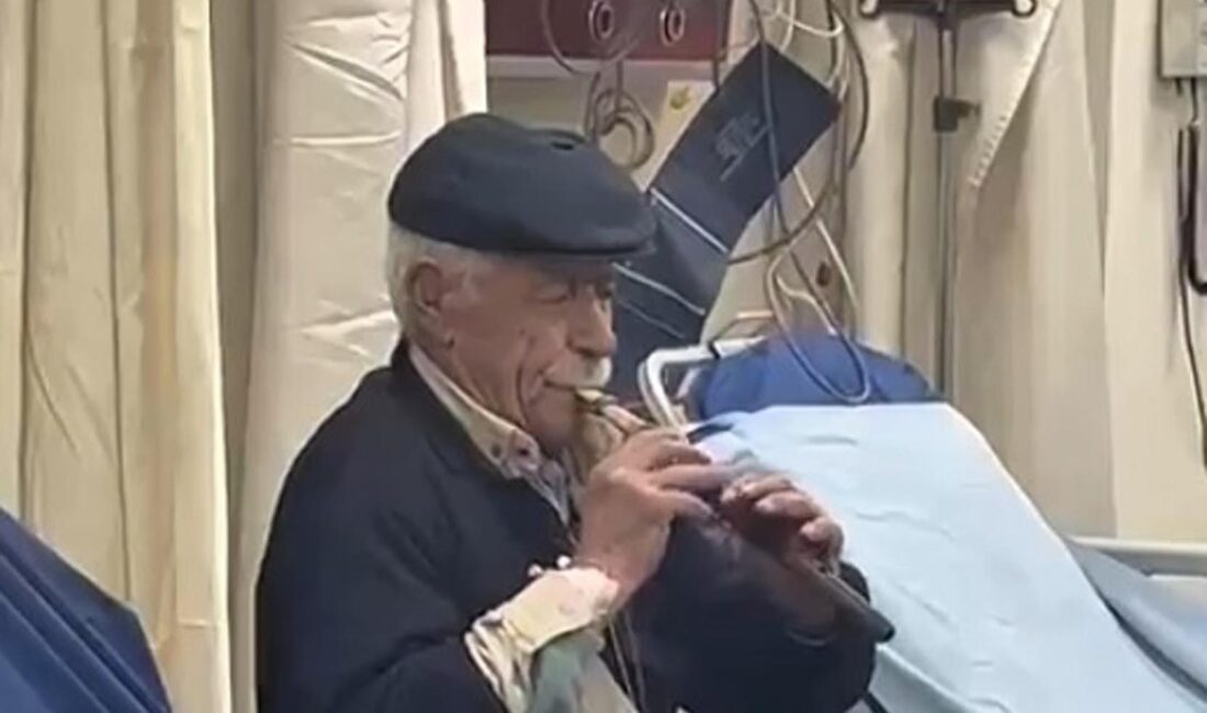 Kars’ın Selim ilçesinde yaşayan 86 yaşındaki zurnacı Nazım Koç, rahatsızlığı
