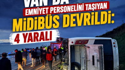 Suat Baran VAN / TEKHA Van-Erciş karayolu üzerinde emniyet personelini