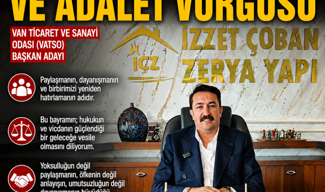 Van Ticaret ve Sanayi Odası (VATSO) Başkan adayı ve İş