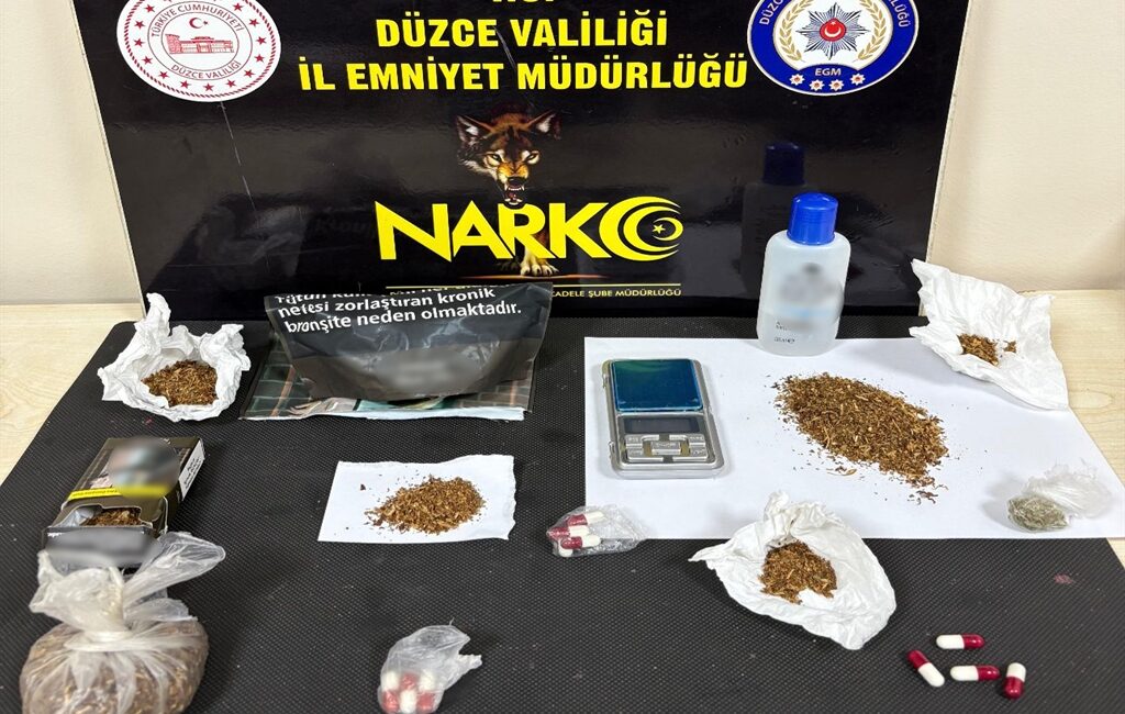 DÜZCE / TEKHA Düzce İl Emniyet Müdürlüğü Narkotik Suçlarla Mücadele