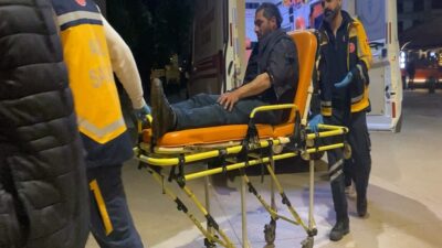 Bursa’nın İnegöl ilçesinde, motosikletle çarpışması sonucu yaralanan bisiklet sürücüsü Kerim
