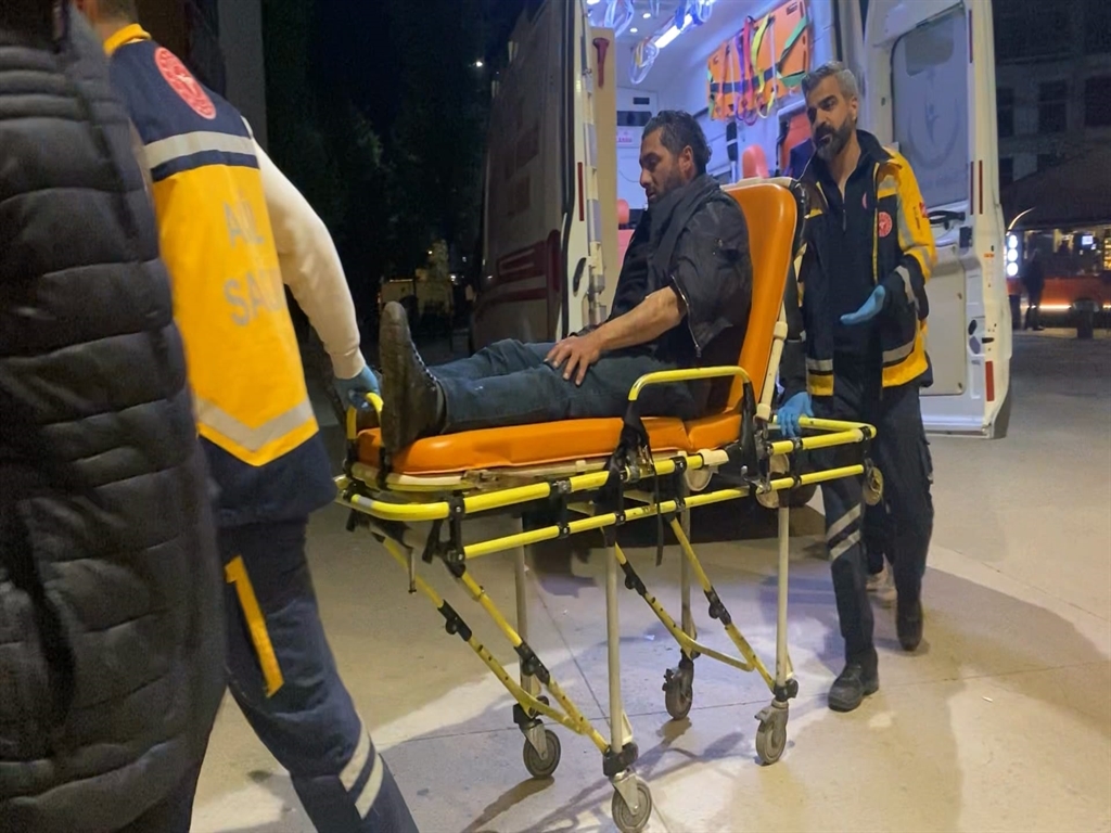 Bursa’nın İnegöl ilçesinde, motosikletle çarpışması sonucu yaralanan bisiklet sürücüsü Kerim