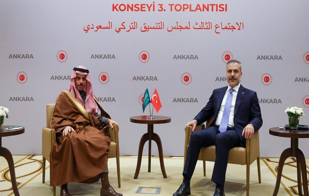 Dışişleri Bakanı Hakan Fidan, Ankara’da resmi temaslarda bulunan Suudi Arabistan