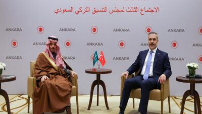 Dışişleri Bakanı Hakan Fidan, Ankara’da resmi temaslarda bulunan Suudi Arabistan