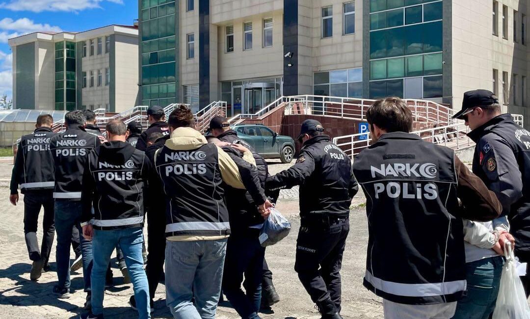 Kars Cumhuriyet Başsavcılığı koordinesinde, Kars Emniyet Müdürlüğü Narkotik Suçlarla Mücadele