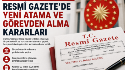 ANKARA / TEKHA Cumhurbaşkanı Recep Tayyip Erdoğan imzasıyla yayımlanan atama
