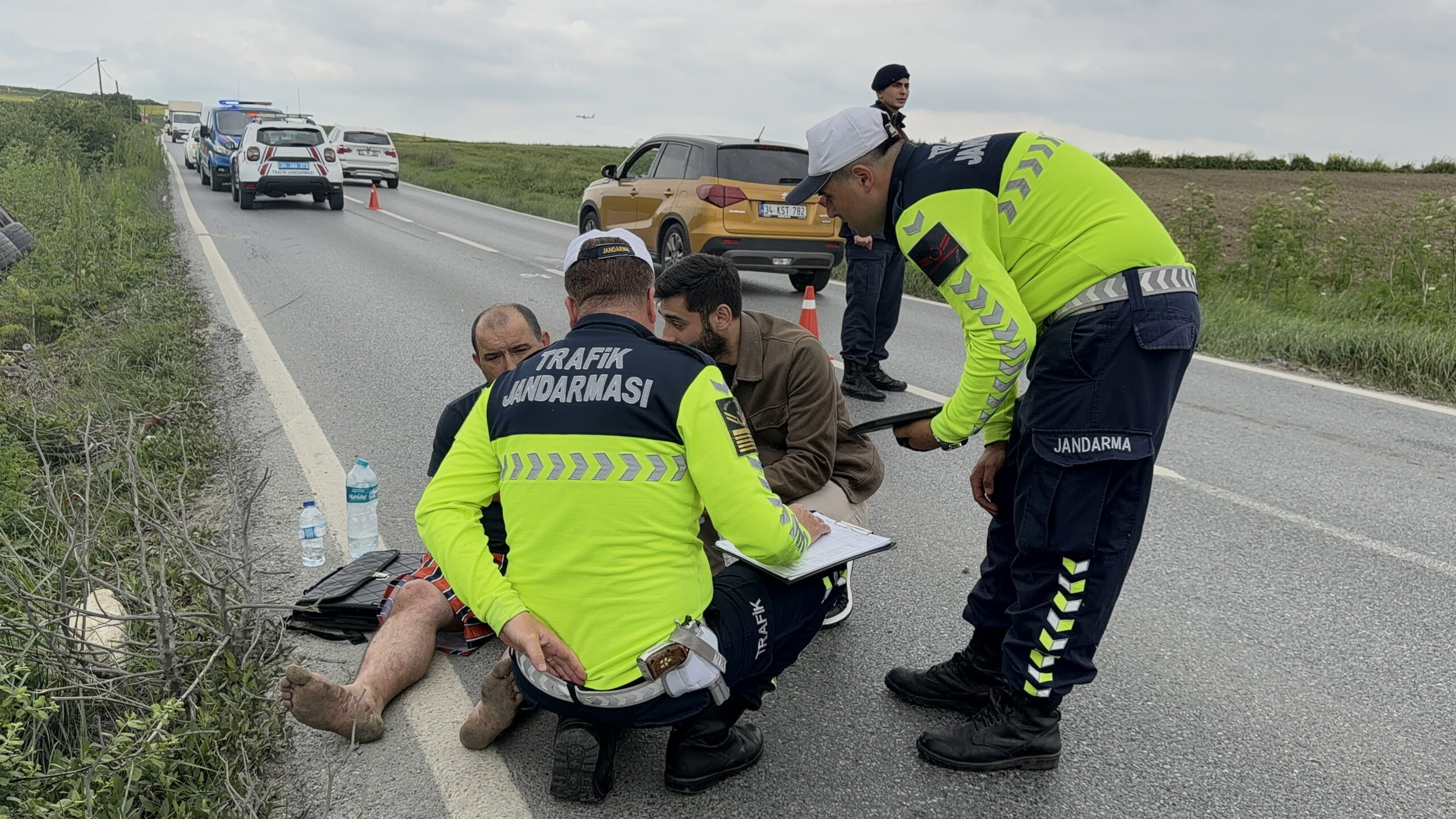 İstanbul Arnavutköy’de Ukrayna’ya ihraç edilmek üzere yola çıkan ıslak mendil